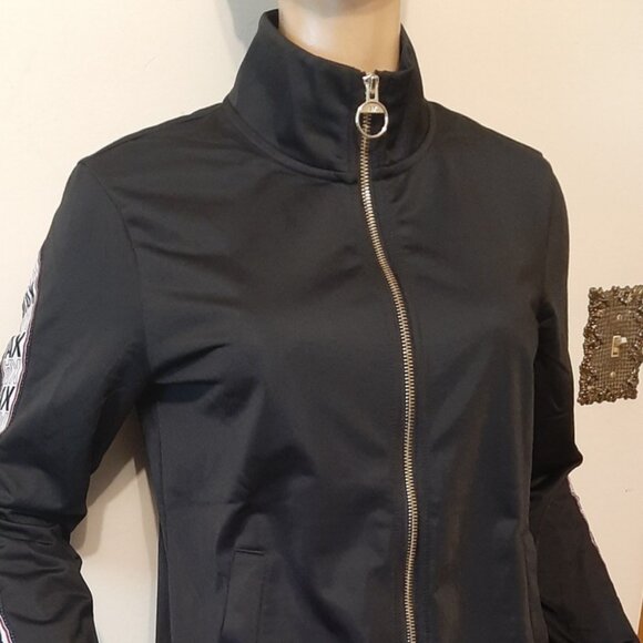 Armani Exchange Black/Logo Track Jacket Women's Small - Picture 3 of 10